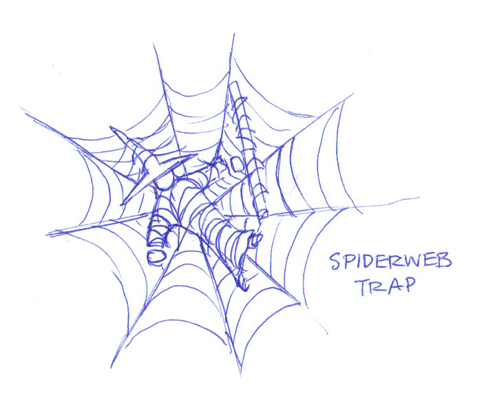 Spider Web Trap