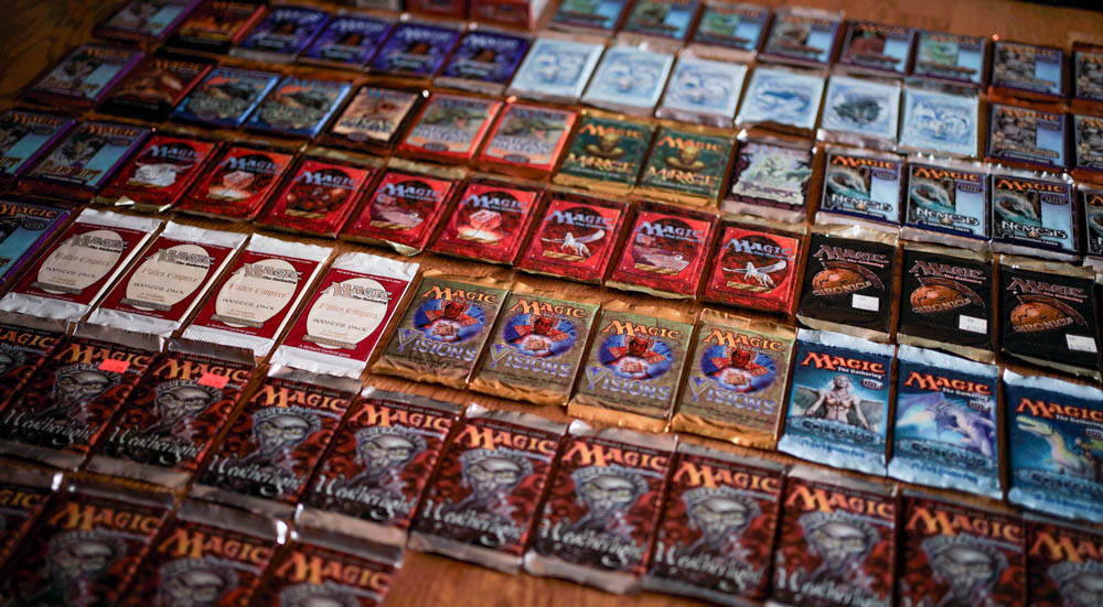 Vintage MTG Booster Pack Collection