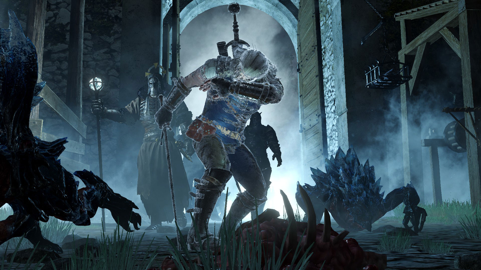 Geralt Frozen With The Wild Hunt